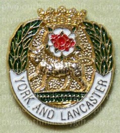 York & Lancaster Lapel Pin